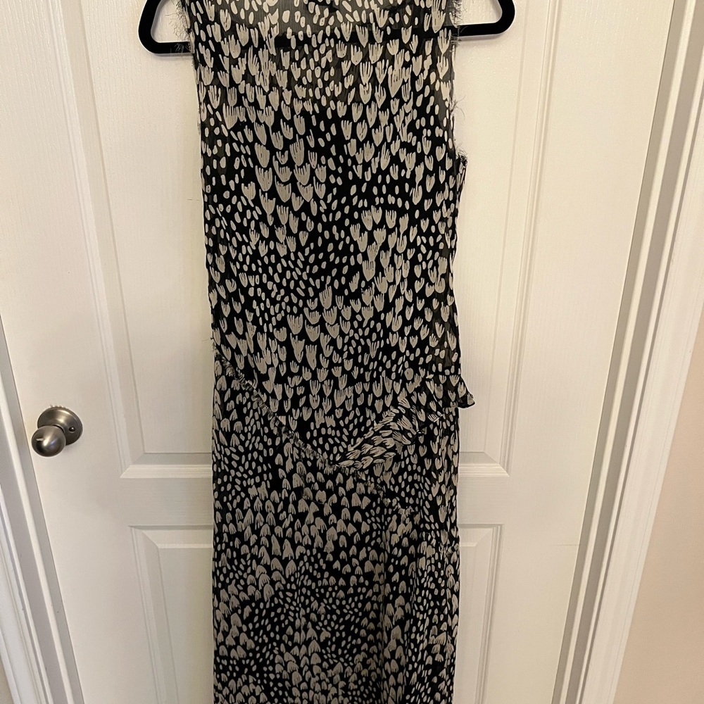 Topshop Monochrome Maxi Dress - Picture 12 of 13
